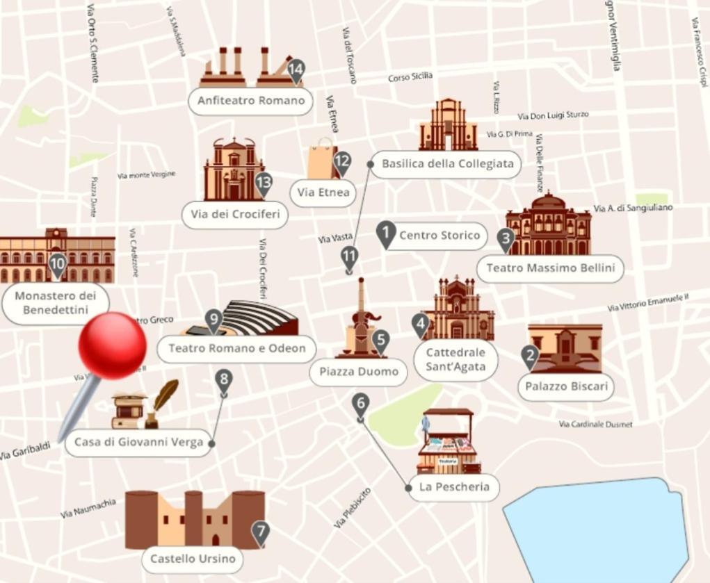 Appartamento Casa Terra Sicula Aeroporto di Catania Fontana Rossa Esterno foto